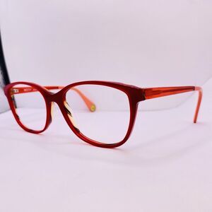Woow Hurry Up 1 Eyeglasses Authentic Italy Frames 53-16-144 Col 872 Red Pink